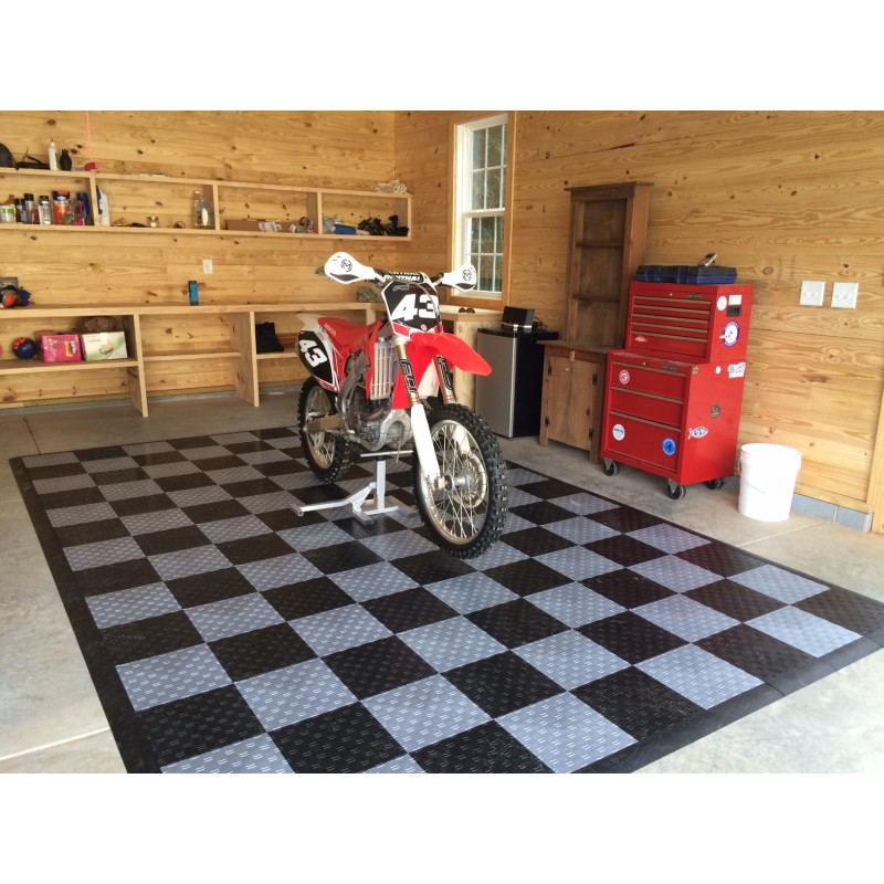 Colorful Garage Floor Tiles Supplier - Modular Interlocking Plastic for Workshop