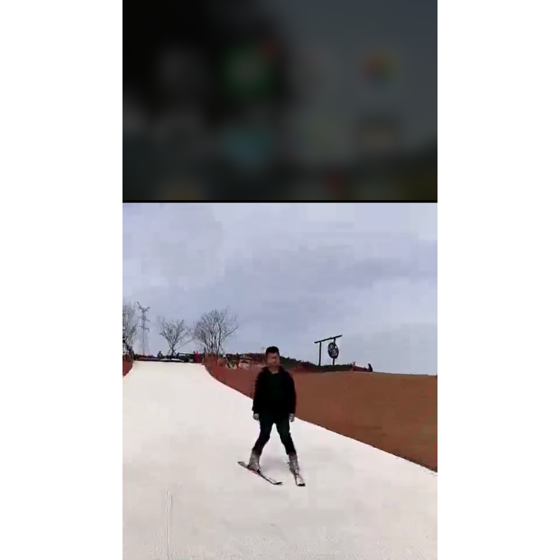 Colorful Dry Ski Slope Supplier - Artificial Dry Ski Mat for Outdoor Sport