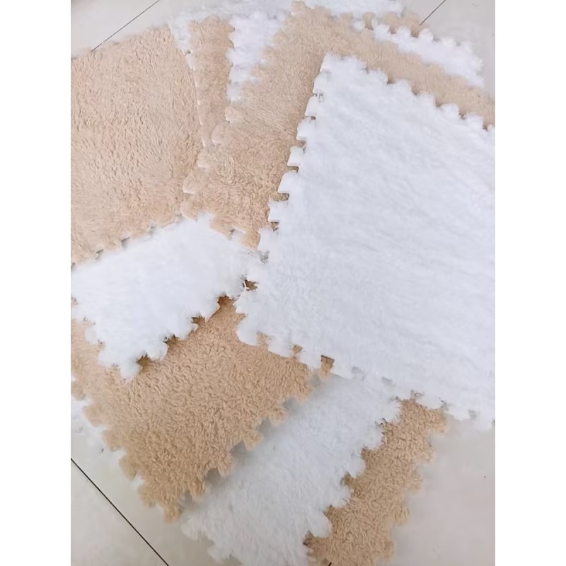 Puzzle Mat Manufacturer - Custom Indoor Bedroom Suede Foam Crawling Carpet