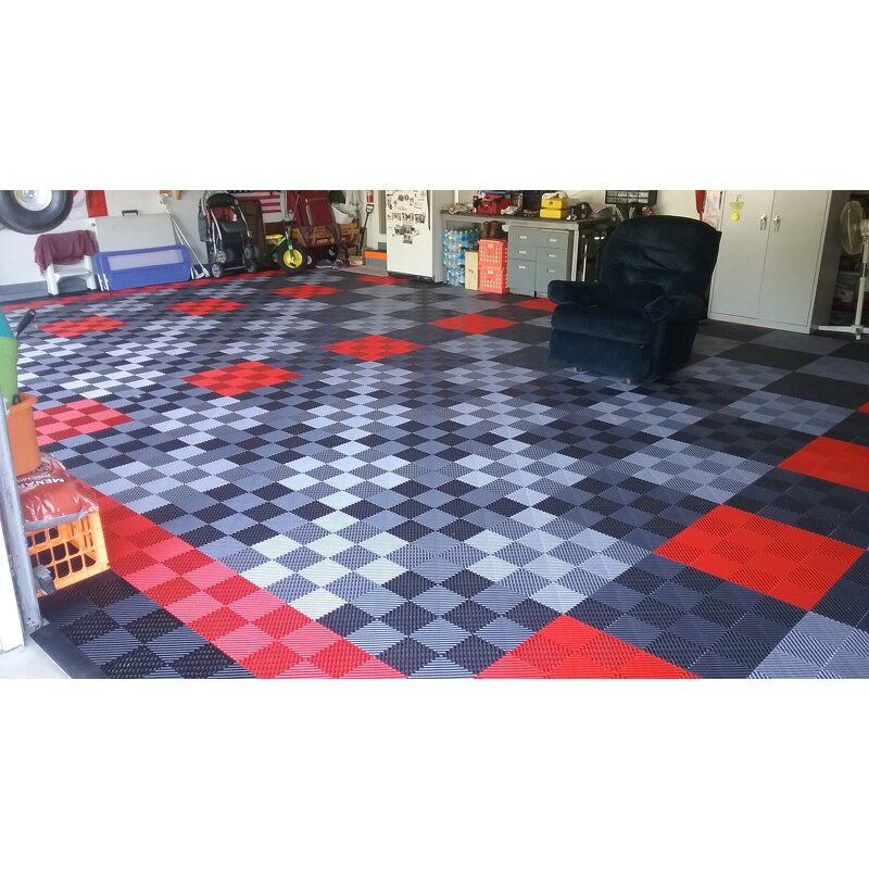 Garage Floor Tiles Manufacturer - High Quality Interlocking Plastic PP for Car Shop