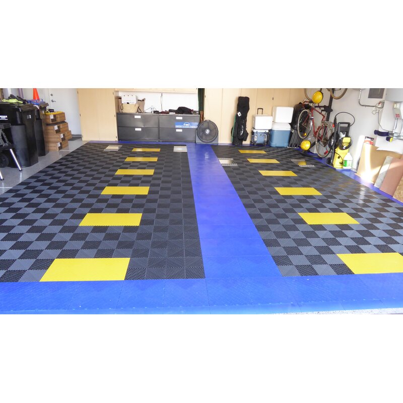 Plastic Floor Tiles Supplier - Cheap Wholesale PP PVC Interlocking for Motorcycle