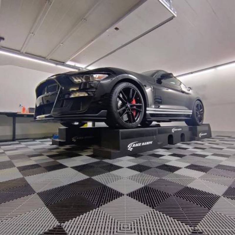 PVC Garage Floor Tiles Supplier - Interlocking PP Perforated for Car Wash Room