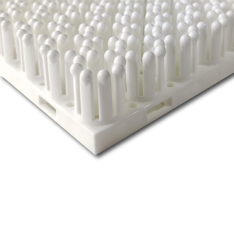 Amusement Park Slide Mat Factory - White Plastic Artificial Non-slip Dry Ski