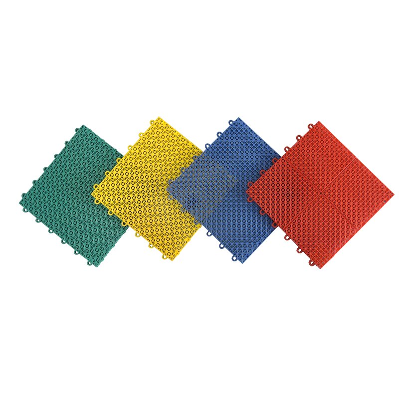 Portable Football Court Flooring Supplier - 25x25cm High Quality Sport Court Tiles