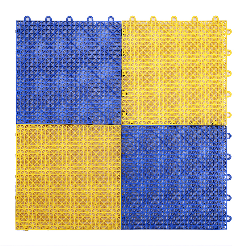 Plastic Court Floor Manufacturer - High Strength Water Proof Sport Use Tiles