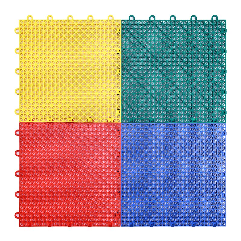 Portable Football Court Tiles Supplier - 25x25cm Sport Court Outdoor Basketball