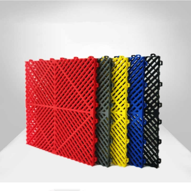 Colorful Garage Floor Tiles Supplier - Modular Interlocking Plastic for Workshop