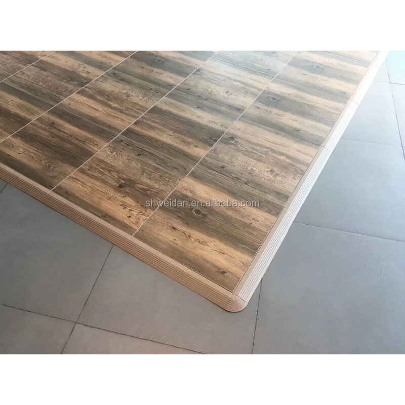PVC Wooden Dance Floor Factory - New Arrival Vinyl Portable Star Wedding