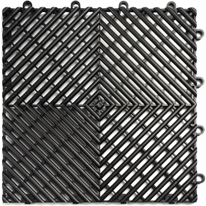 Plastic Garage Floor Mat Factory - Interlocking -30 to 120 Simple Color Indoor