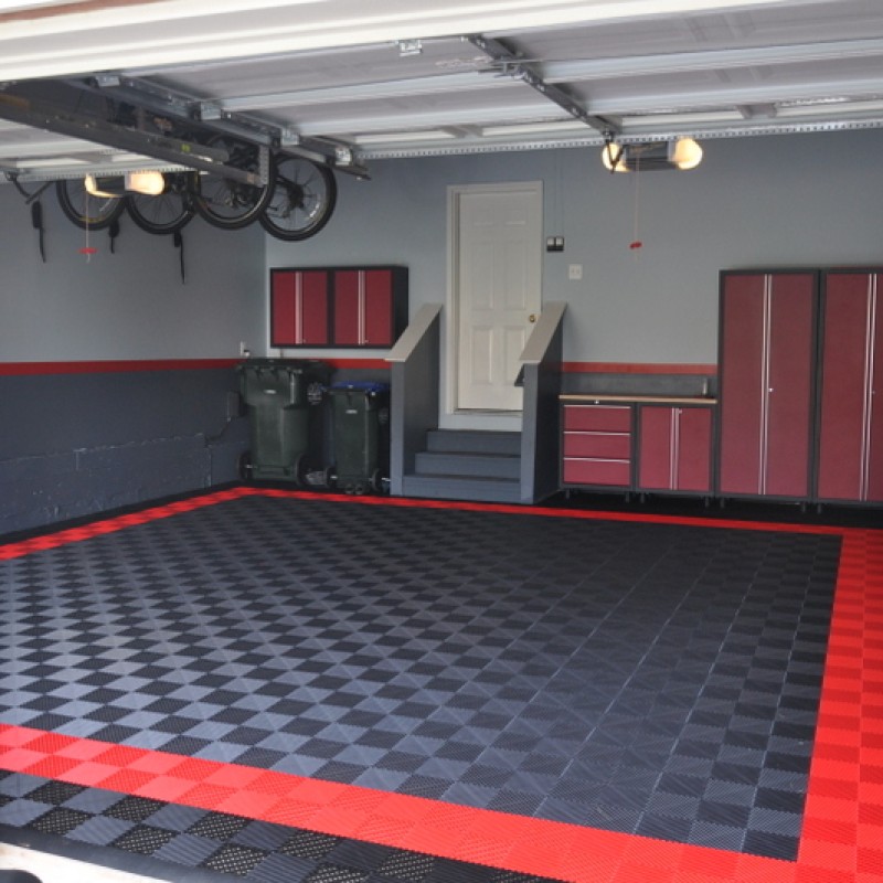 Non-Slip Garage Floor Tiles Factory - Factory Direct Interlocking PVC for Carwash