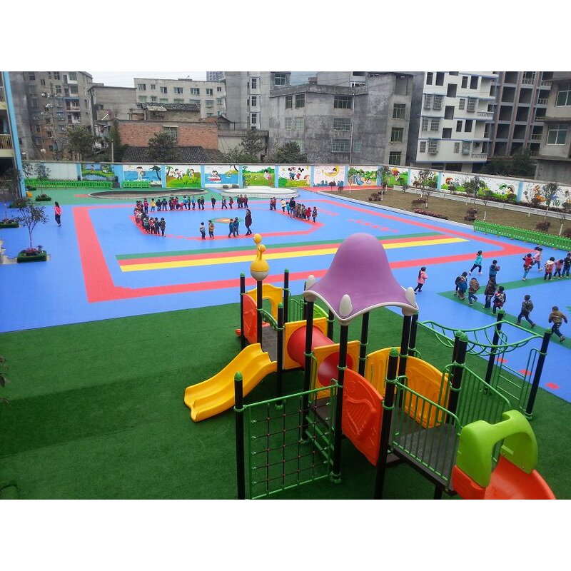 Portable Football Court Flooring Supplier - 25x25cm High Quality Sport Court Tiles