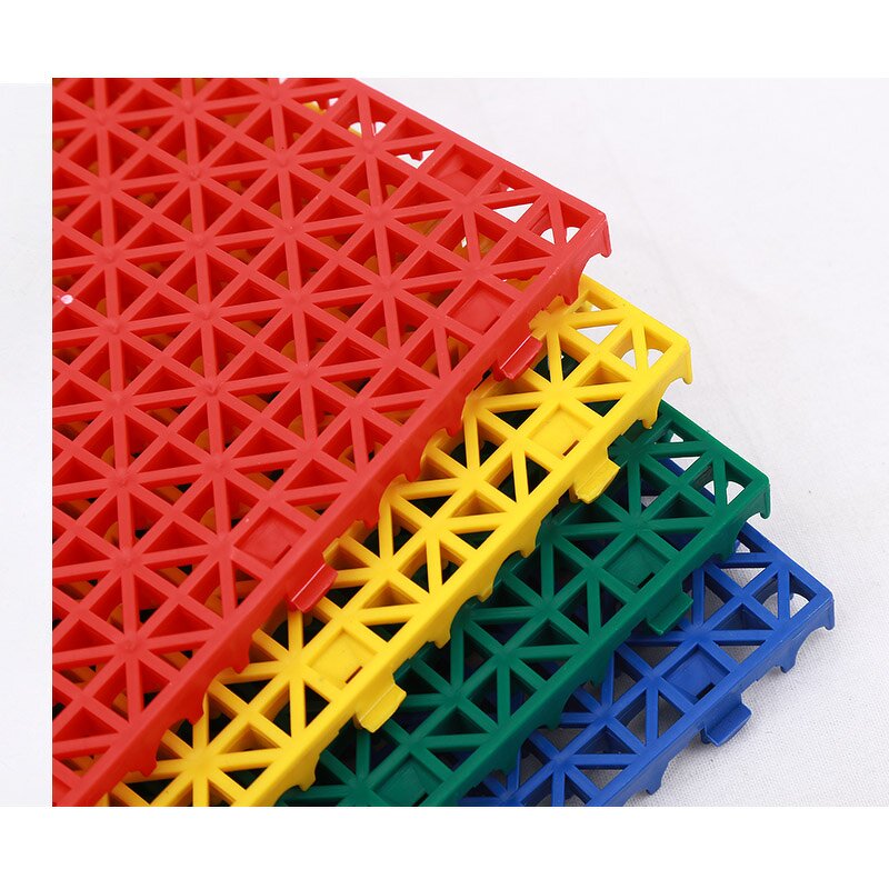 Plastic Sports Court Flooring Factory - Waterproof Outdoor Badminton Basketball Court