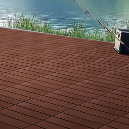 Plastic Deck Tiles Manufacturer - Low Price Interlocking Patio Deck Tiles