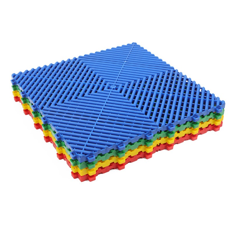 Modular Rubber Garage Tiles Supplier - Heavy Duty Interlocking Plastic Industrial