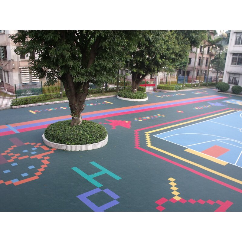 Portable Football Court Flooring Supplier - 25x25cm High Quality Sport Court Tiles