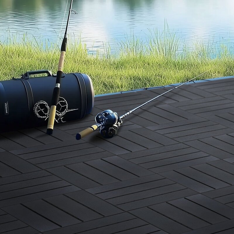 PVC Interlocking Deck Tiles Manufacturer - Waterproof Outdoor Indoor Garden Poolside