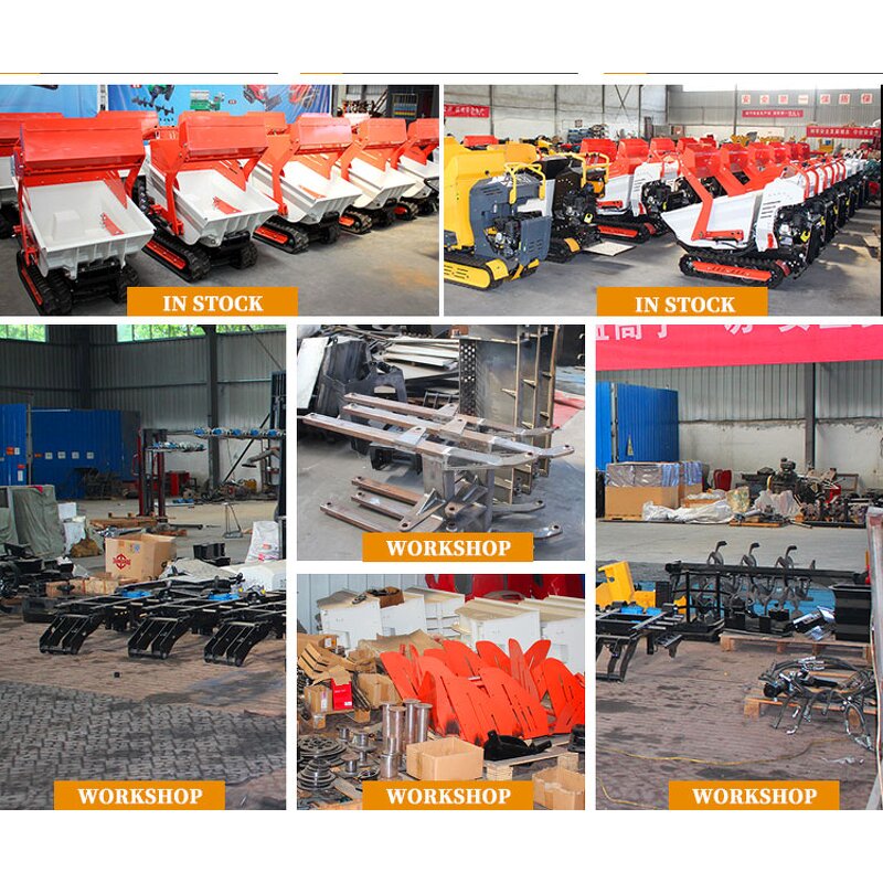 Mini Dumper Supplier - Factory Earth-Moving Hydraulic 800 Kg Crawler Dumper