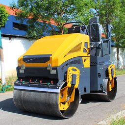 Ride-On Vibratory Roller Supplier - 3 Ton Full Hydraulic Asphalt Roller EPA