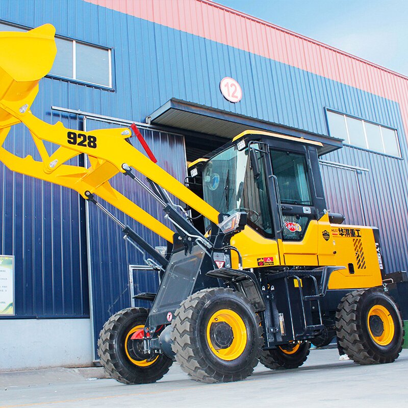 Telehandler Wheel Loader Supplier - 2-3 Ton 4x4 Steering Mini Telescopic Boom