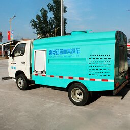 Road Washing Truck Manufacturer - High Efficiency 5KW Electric High Pressure Cleaning