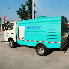 Road Washing Truck Manufacturer - High Efficiency 5KW Electric High Pressure Cleaning