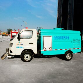 Electric High-Pressure Washer Truck Factory - Eco-Friendly Hydraulic Compression Trash Collector