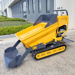 Mini Dumper Truck Factory - Factory Direct Full Hydraulic Crawler 500kg Construction