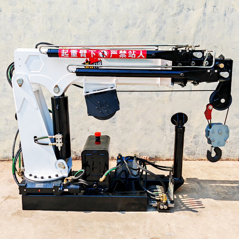 Truck Mounted Crane Manufacturer - 1-6 Ton Hydraulic Knuckle Boom Pickup Folding