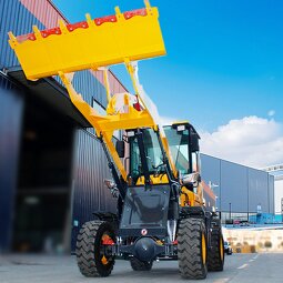 Mini Telescopic Loader Manufacturer - CE Approved 4WD Multi Color Custom