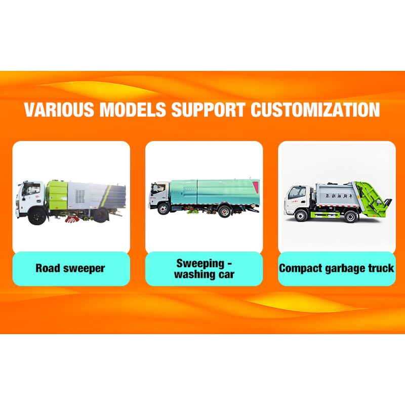 City Cleaning Vehicle Manufacturer - Pure Electric Road Sweeper Municipal Sanitation