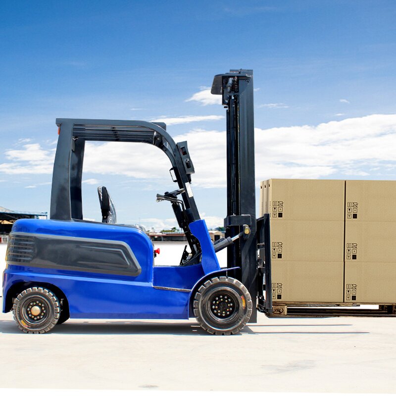 Electric Forklift Truck Factory - 4.0 Ton Modern Hyundai All Electric 4WD