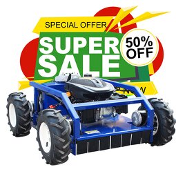 Rubber Track Lawn Mower Manufacturer - Free Shipping CE EPA Gasoline All Terrain