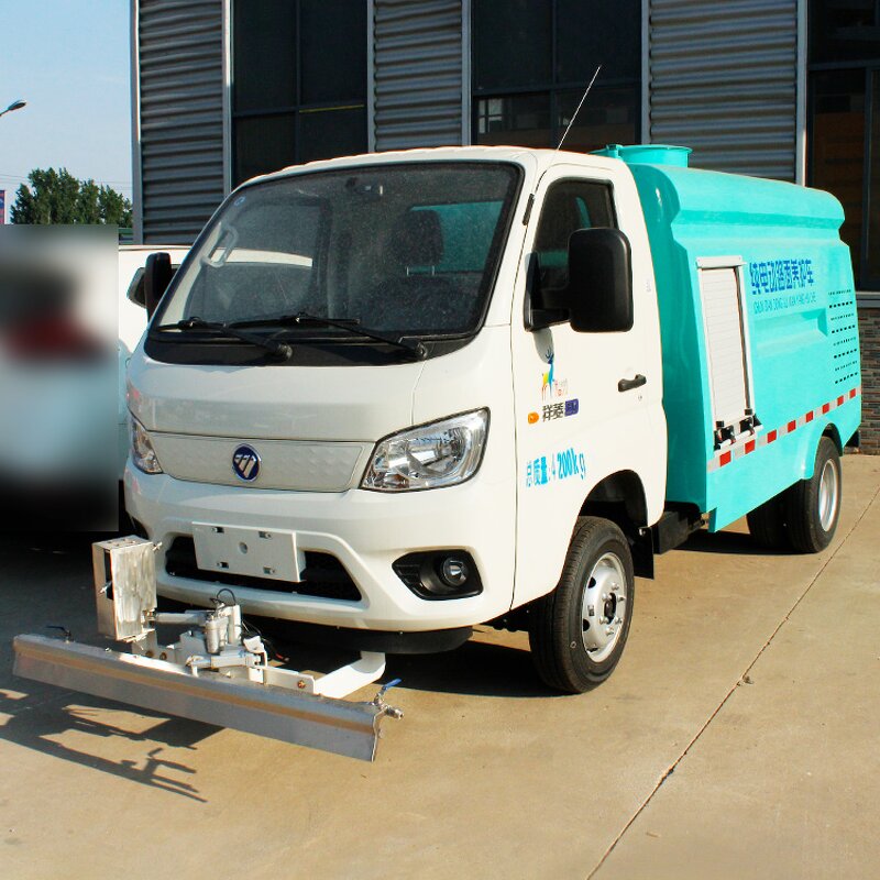 Road Sweeper Truck Manufacturer - Street Cleaning Vehicle Mid Mounted Vacuum Garbage