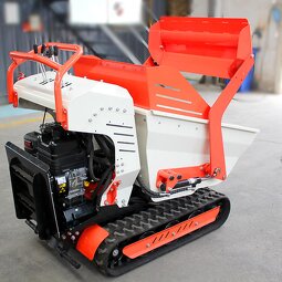 Mini Dumper Supplier - Factory Earth-Moving Hydraulic 800 Kg Crawler Dumper