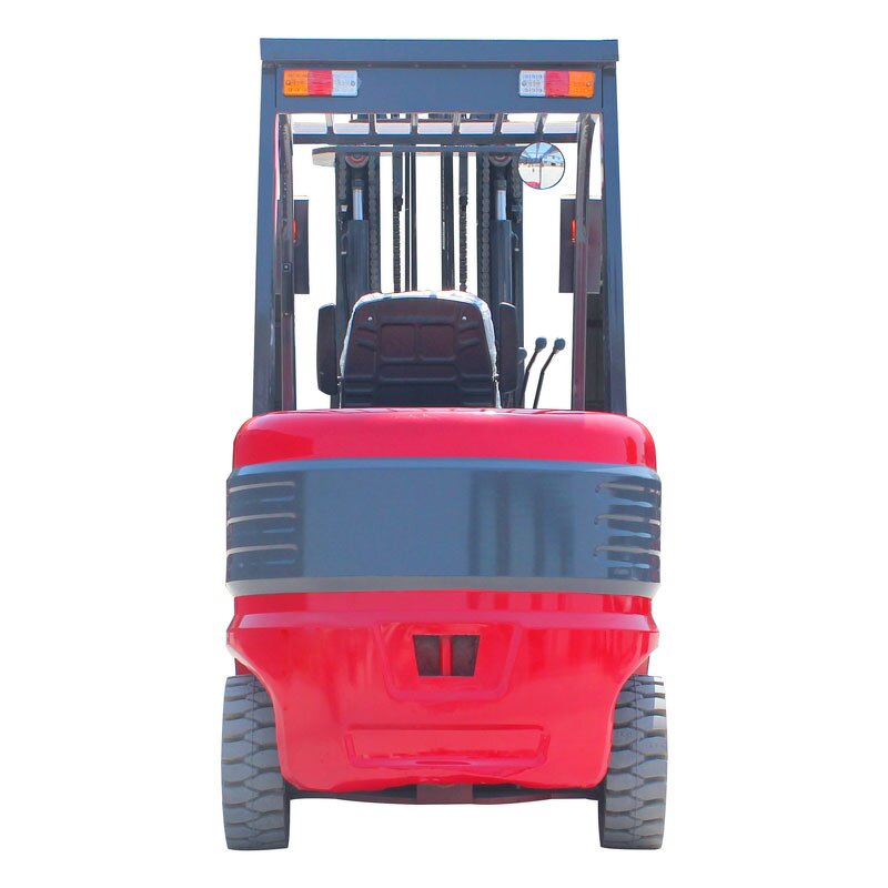 Electric Four-Wheel Forklift Supplier - Manufacturer in Stock Stacker Forklift