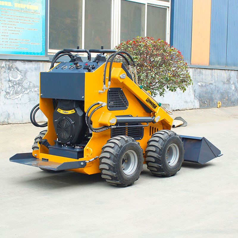 Tracked Skid Steer Loader Factory - Free Shipping Mini with Attachments