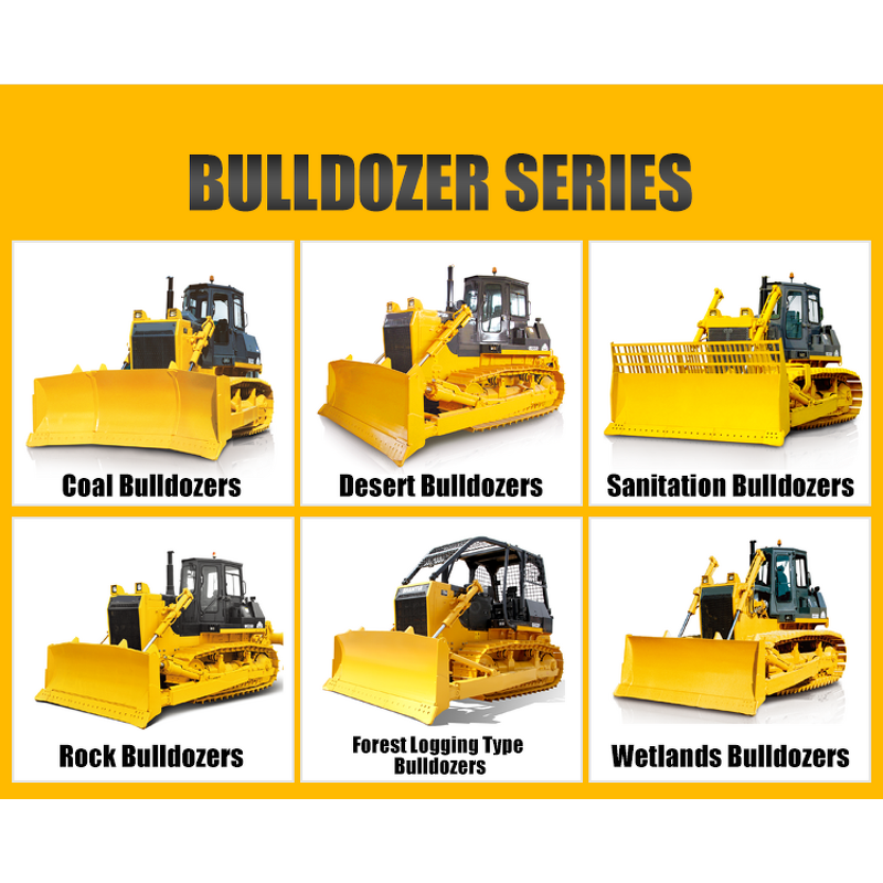 Bulldozer Machine Supplier - 220HP with Air Conditioner Mini Dozer for Sale