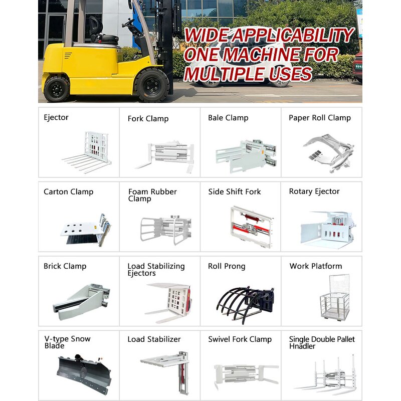 Electric Forklift Truck Factory - 4.0 Ton Modern Hyundai All Electric 4WD