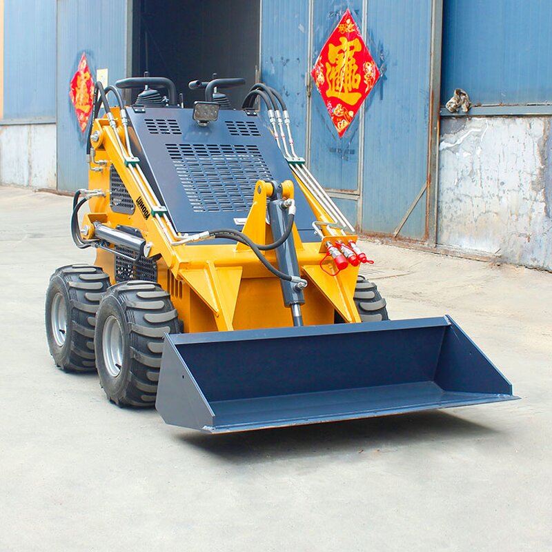 Tracked Skid Steer Loader Factory - Free Shipping Mini with Attachments