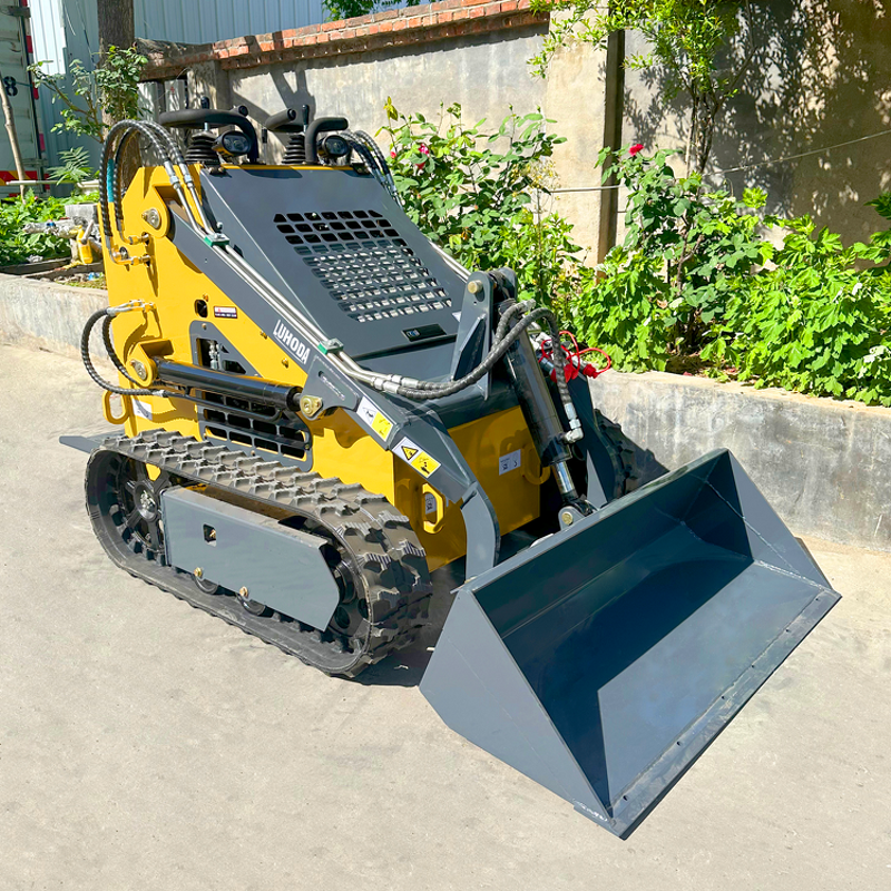 Mini Skid Steer Loader Factory - FREE SHIPPING Cheap Diesel Mini 300-400kg Export