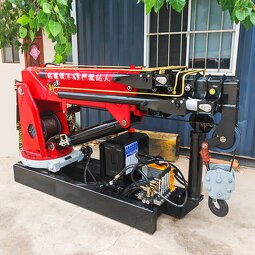 Folding Arm Crane Truck Supplier - 1.5 Ton High Quality Truck Mounted Mini Knuckle Crane