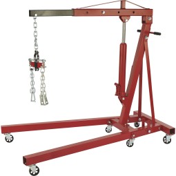 Floor Crane Factory - 0.5-2ton Manual Hydraulic Telescopic Boom