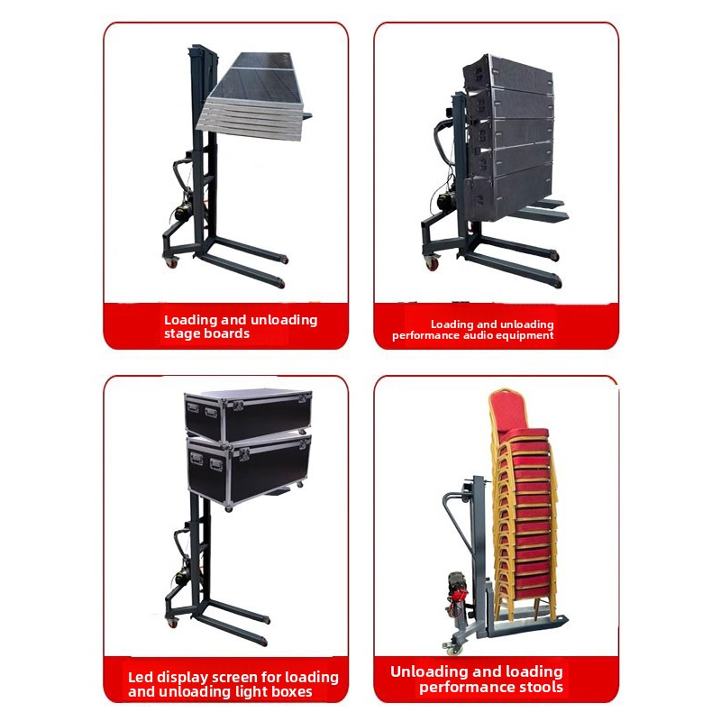 Electric Transport Forklift Supplier - High-Power Adjustable Loader