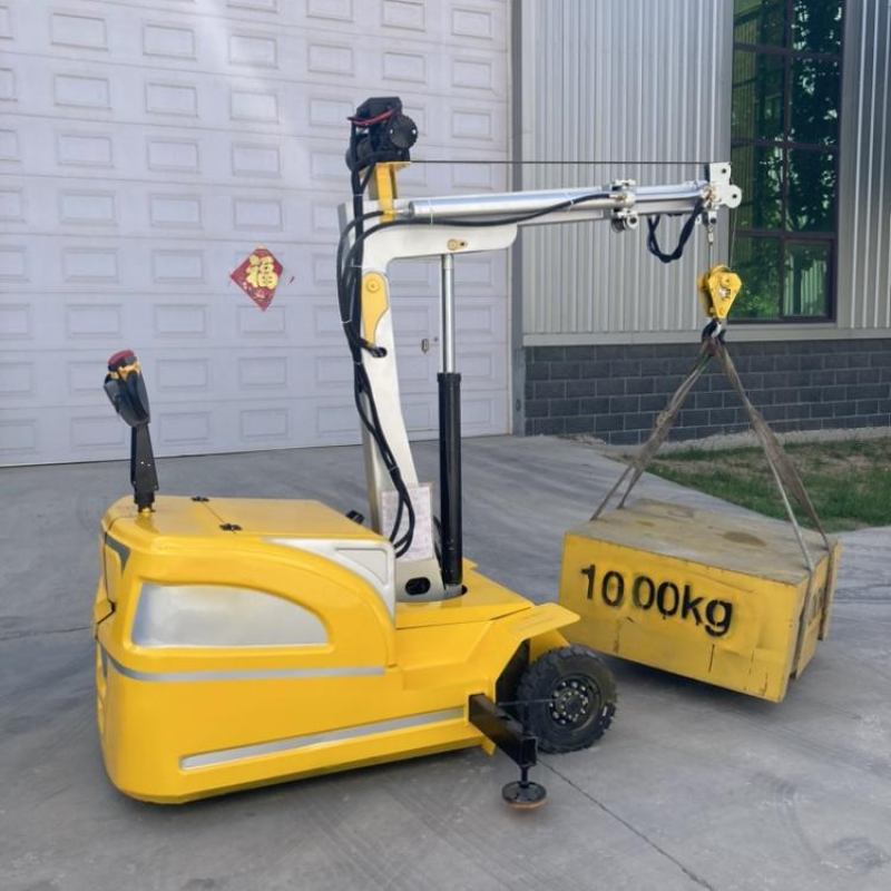 Mobile Workshop Crane Supplier - All Terrain 1-2ton Electric Hydraulic Rough