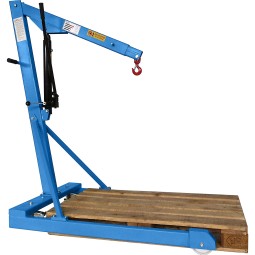 Floor Crane Manufacturer - 500-2000kg Manual Hydraulic Adjustable