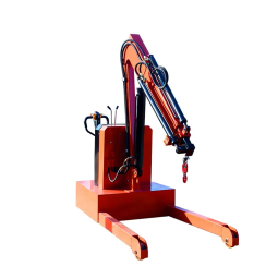 Mobile Hydraulic Crane Manufacturer - 1-2 Ton Fully Electric Vehicle-Mounted