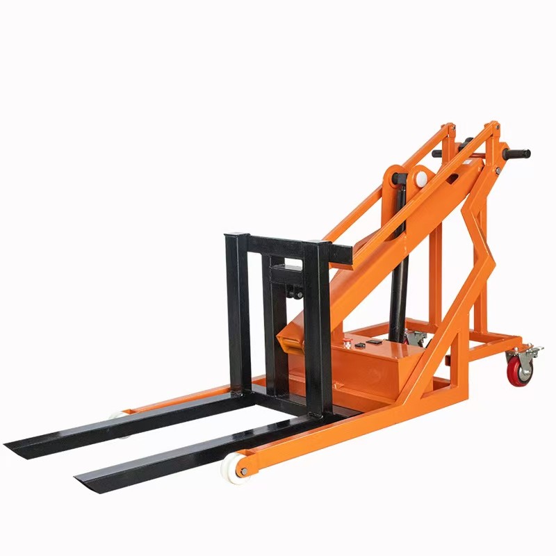 Electric Lifting Truck Supplier - Small Oil Drum Hand-Pushed Stacker