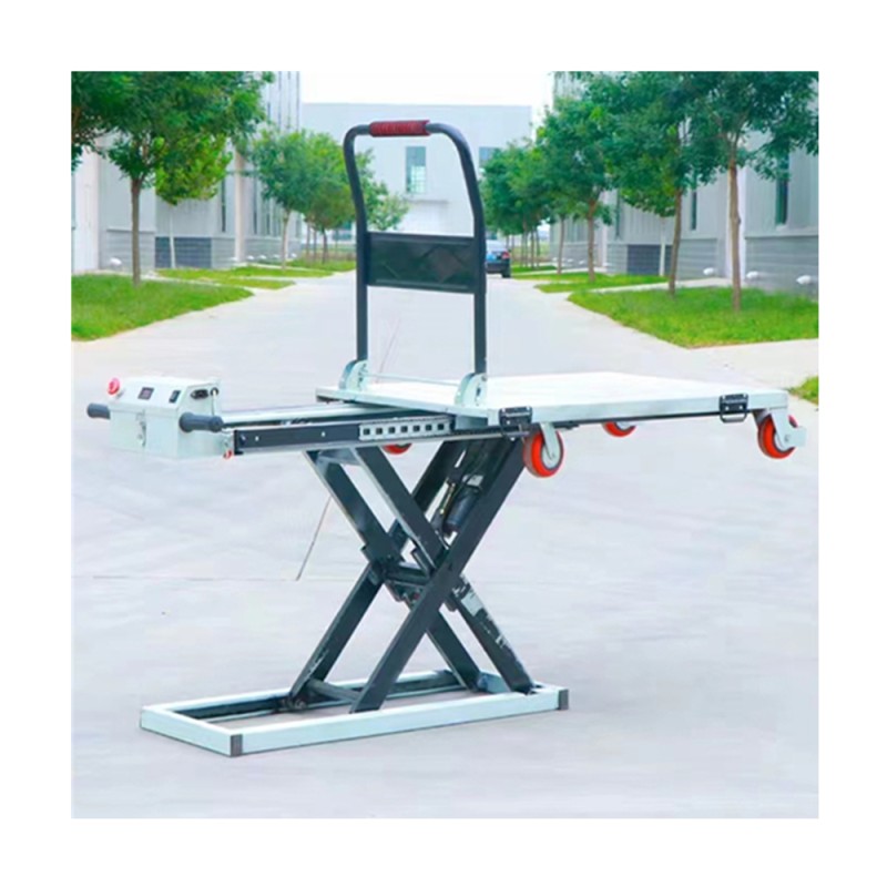 Scissor Lift Platform Supplier - Self Loading Hand Push Electric