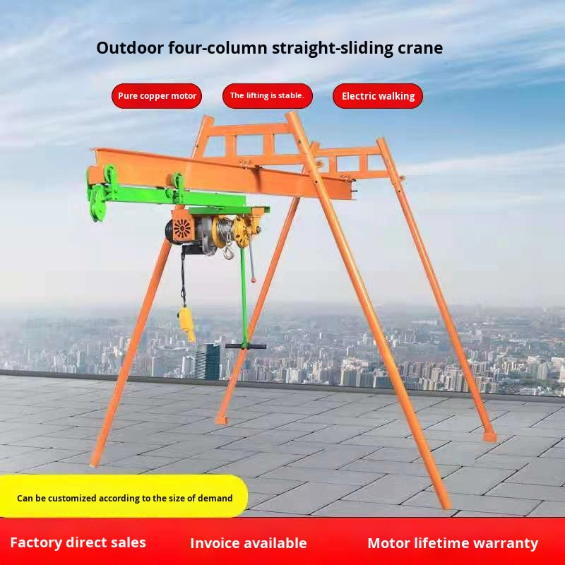 Wall Crane Manufacturer - Four-Column 220V/380V Motor Sliding