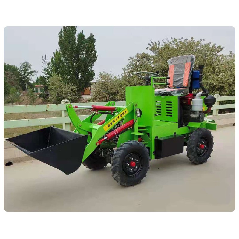Small Loader Factory - 300-500kg 4WD Electric/Diesel